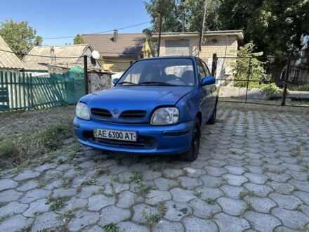 Синий Ниссан Микра, объемом двигателя 1 л и пробегом 200 тыс. км за 995 $, фото 1 на Automoto.ua