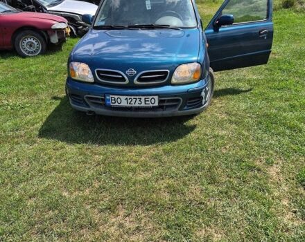 Синий Ниссан Микра, объемом двигателя 1 л и пробегом 235 тыс. км за 1200 $, фото 1 на Automoto.ua