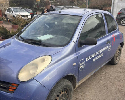 Синий Ниссан Микра, объемом двигателя 1.24 л и пробегом 335 тыс. км за 2500 $, фото 1 на Automoto.ua