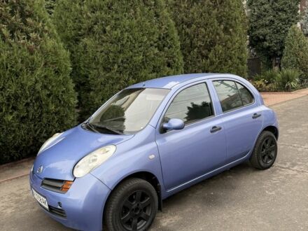 Синий Ниссан Микра, объемом двигателя 1.2 л и пробегом 160 тыс. км за 4200 $, фото 1 на Automoto.ua