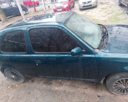 Зелений Ніссан Мікра, об'ємом двигуна 1 л та пробігом 208 тис. км за 1093 $, фото 2 на Automoto.ua
