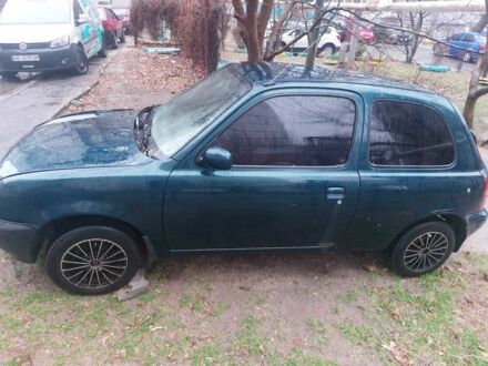 Зеленый Ниссан Микра, объемом двигателя 1 л и пробегом 208 тыс. км за 1093 $, фото 1 на Automoto.ua