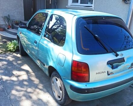 Зеленый Ниссан Микра, объемом двигателя 1 л и пробегом 202 тыс. км за 500 $, фото 1 на Automoto.ua