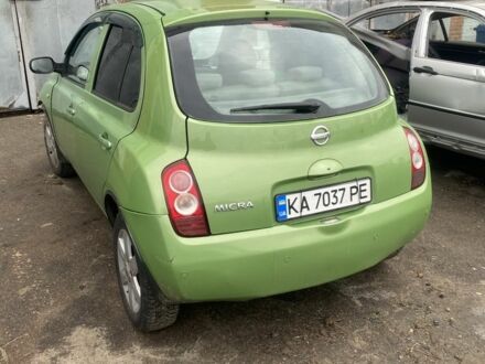 Зеленый Ниссан Микра, объемом двигателя 1.4 л и пробегом 190 тыс. км за 2100 $, фото 1 на Automoto.ua