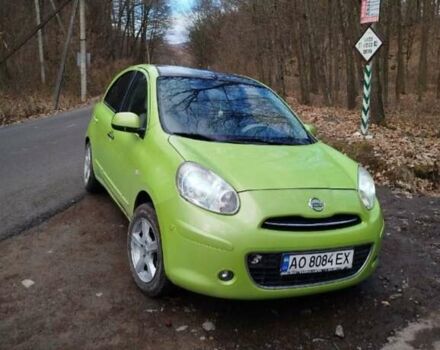 Зеленый Ниссан Микра, объемом двигателя 1.2 л и пробегом 150 тыс. км за 5000 $, фото 1 на Automoto.ua