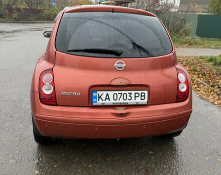 Помаранчевий Ніссан Мікра, об'ємом двигуна 1.39 л та пробігом 188 тис. км за 5900 $, фото 7 на Automoto.ua