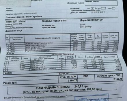 Помаранчевий Ніссан Мікра, об'ємом двигуна 1.2 л та пробігом 57 тис. км за 8900 $, фото 44 на Automoto.ua