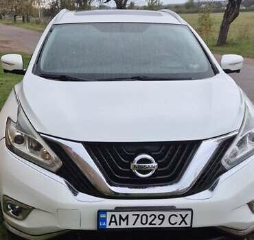 Белый Ниссан Мурано, объемом двигателя 3.5 л и пробегом 158 тыс. км за 18500 $, фото 2 на Automoto.ua