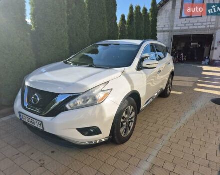 Белый Ниссан Мурано, объемом двигателя 3.5 л и пробегом 160 тыс. км за 14500 $, фото 24 на Automoto.ua