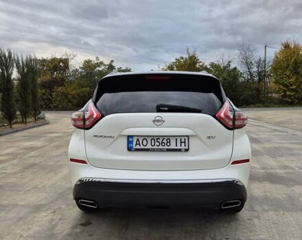 Белый Ниссан Мурано, объемом двигателя 3.5 л и пробегом 160 тыс. км за 14500 $, фото 6 на Automoto.ua