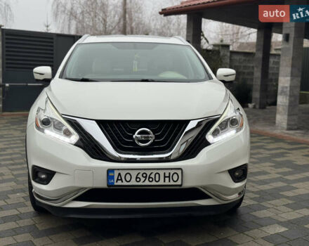 Белый Ниссан Мурано, объемом двигателя 3.5 л и пробегом 130 тыс. км за 13499 $, фото 13 на Automoto.ua