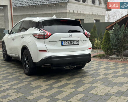 Белый Ниссан Мурано, объемом двигателя 3.5 л и пробегом 130 тыс. км за 13499 $, фото 57 на Automoto.ua