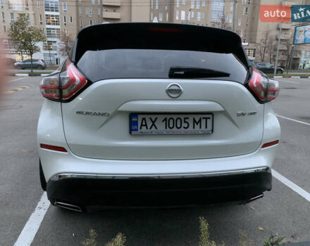 Белый Ниссан Мурано, объемом двигателя 3.5 л и пробегом 158 тыс. км за 13500 $, фото 3 на Automoto.ua