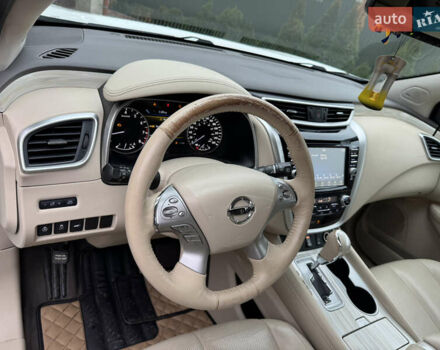 Белый Ниссан Мурано, объемом двигателя 3.5 л и пробегом 130 тыс. км за 13499 $, фото 49 на Automoto.ua