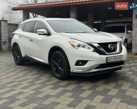Белый Ниссан Мурано, объемом двигателя 3.5 л и пробегом 130 тыс. км за 13499 $, фото 67 на Automoto.ua