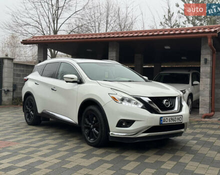 Белый Ниссан Мурано, объемом двигателя 3.5 л и пробегом 130 тыс. км за 13499 $, фото 8 на Automoto.ua