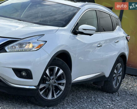 Белый Ниссан Мурано, объемом двигателя 3.5 л и пробегом 130 тыс. км за 15800 $, фото 7 на Automoto.ua