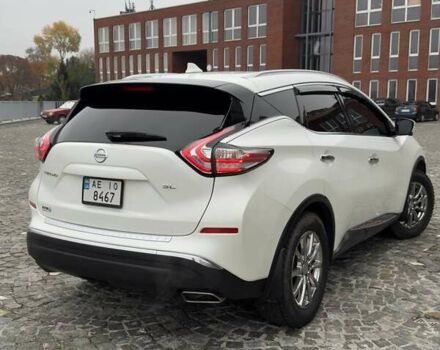 Белый Ниссан Мурано, объемом двигателя 3.5 л и пробегом 124 тыс. км за 15499 $, фото 2 на Automoto.ua