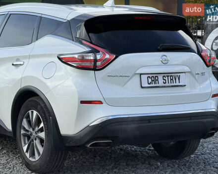 Белый Ниссан Мурано, объемом двигателя 3.5 л и пробегом 130 тыс. км за 15800 $, фото 20 на Automoto.ua