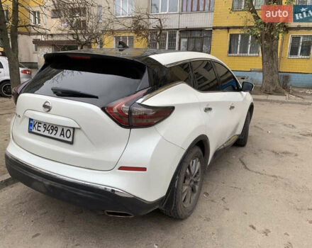Белый Ниссан Мурано, объемом двигателя 3.5 л и пробегом 104 тыс. км за 12900 $, фото 2 на Automoto.ua