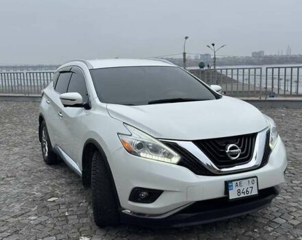 Белый Ниссан Мурано, объемом двигателя 3.5 л и пробегом 124 тыс. км за 15499 $, фото 1 на Automoto.ua