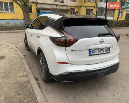 Белый Ниссан Мурано, объемом двигателя 3.5 л и пробегом 104 тыс. км за 12900 $, фото 3 на Automoto.ua