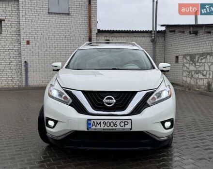 Білий Ніссан Мурано, об'ємом двигуна 3.5 л та пробігом 185 тис. км за 16999 $, фото 5 на Automoto.ua