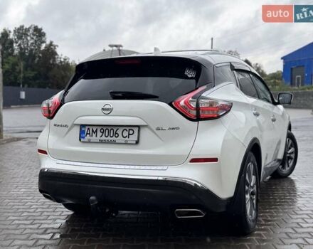 Білий Ніссан Мурано, об'ємом двигуна 3.5 л та пробігом 185 тис. км за 16999 $, фото 2 на Automoto.ua