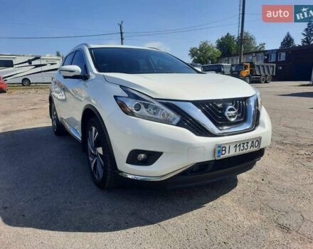 Белый Ниссан Мурано, объемом двигателя 3.5 л и пробегом 90 тыс. км за 19000 $, фото 24 на Automoto.ua