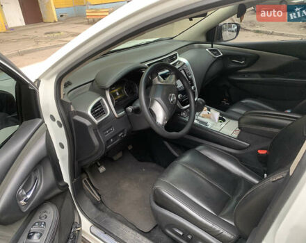 Белый Ниссан Мурано, объемом двигателя 3.5 л и пробегом 104 тыс. км за 12900 $, фото 6 на Automoto.ua