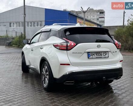 Білий Ніссан Мурано, об'ємом двигуна 3.5 л та пробігом 185 тис. км за 16999 $, фото 3 на Automoto.ua