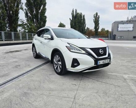 Белый Ниссан Мурано, объемом двигателя 3.5 л и пробегом 82 тыс. км за 21000 $, фото 2 на Automoto.ua