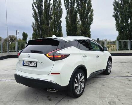 Белый Ниссан Мурано, объемом двигателя 3.5 л и пробегом 82 тыс. км за 21000 $, фото 3 на Automoto.ua