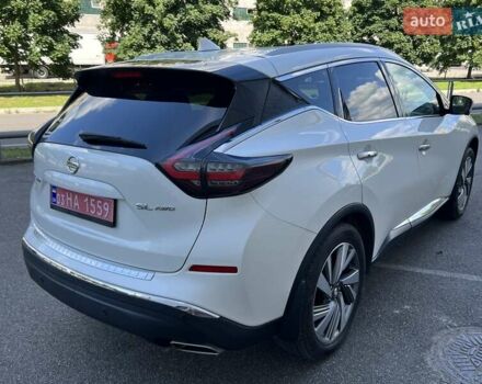Белый Ниссан Мурано, объемом двигателя 3.5 л и пробегом 88 тыс. км за 19300 $, фото 4 на Automoto.ua