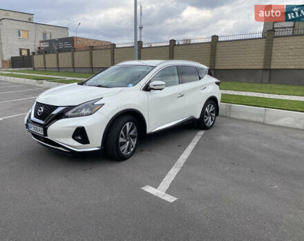 Белый Ниссан Мурано, объемом двигателя 3.5 л и пробегом 110 тыс. км за 18900 $, фото 1 на Automoto.ua