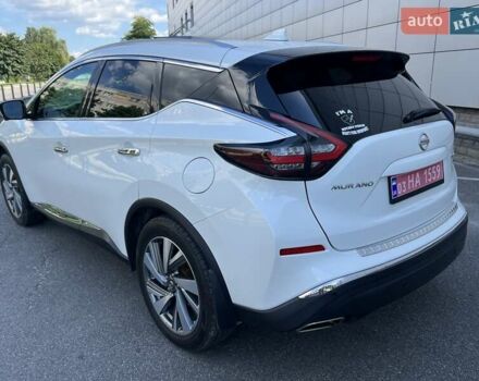 Белый Ниссан Мурано, объемом двигателя 3.5 л и пробегом 88 тыс. км за 19300 $, фото 2 на Automoto.ua