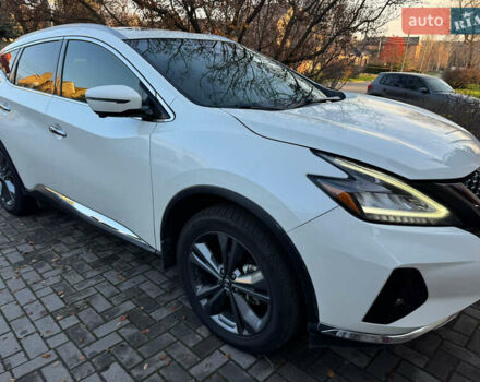 Белый Ниссан Мурано, объемом двигателя 3.5 л и пробегом 177 тыс. км за 19300 $, фото 4 на Automoto.ua