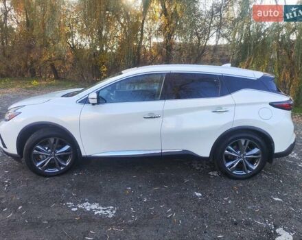 Белый Ниссан Мурано, объемом двигателя 3.5 л и пробегом 91 тыс. км за 22000 $, фото 2 на Automoto.ua