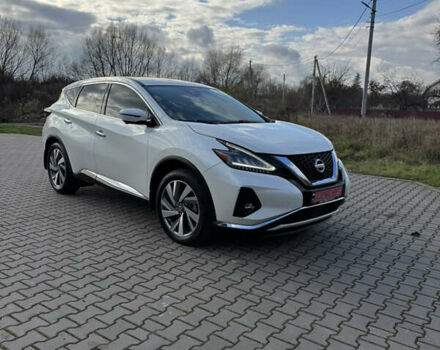 Белый Ниссан Мурано, объемом двигателя 3.5 л и пробегом 44 тыс. км за 22900 $, фото 1 на Automoto.ua