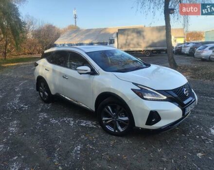Белый Ниссан Мурано, объемом двигателя 3.5 л и пробегом 91 тыс. км за 22000 $, фото 1 на Automoto.ua