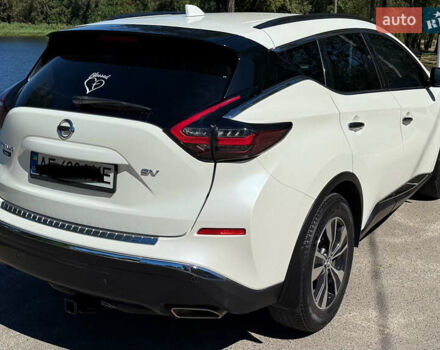 Белый Ниссан Мурано, объемом двигателя 3.5 л и пробегом 57 тыс. км за 19100 $, фото 6 на Automoto.ua