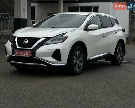 Белый Ниссан Мурано, объемом двигателя 3.5 л и пробегом 57 тыс. км за 19000 $, фото 1 на Automoto.ua