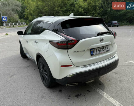 Білий Ніссан Мурано, об'ємом двигуна 3.5 л та пробігом 53 тис. км за 23000 $, фото 3 на Automoto.ua