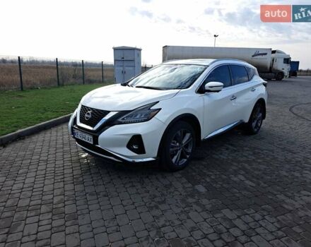 Белый Ниссан Мурано, объемом двигателя 3.5 л и пробегом 49 тыс. км за 27500 $, фото 3 на Automoto.ua