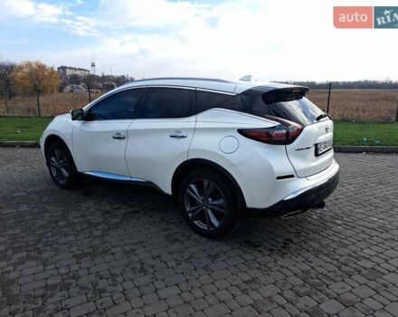 Белый Ниссан Мурано, объемом двигателя 3.5 л и пробегом 49 тыс. км за 27500 $, фото 2 на Automoto.ua