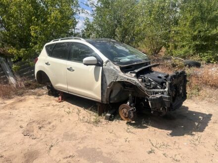 Белый Ниссан Мурано, объемом двигателя 3.5 л и пробегом 128 тыс. км за 2500 $, фото 1 на Automoto.ua