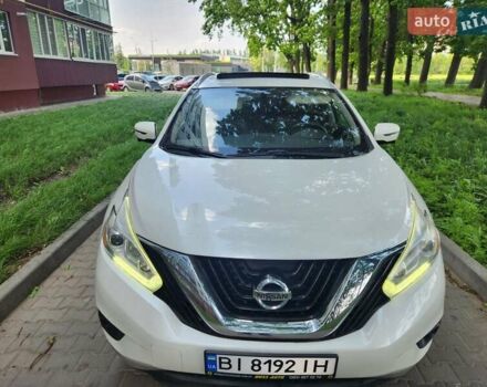 Белый Ниссан Мурано, объемом двигателя 3.5 л и пробегом 134 тыс. км за 14200 $, фото 1 на Automoto.ua