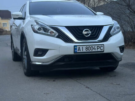 Белый Ниссан Мурано, объемом двигателя 3.5 л и пробегом 143 тыс. км за 17000 $, фото 1 на Automoto.ua