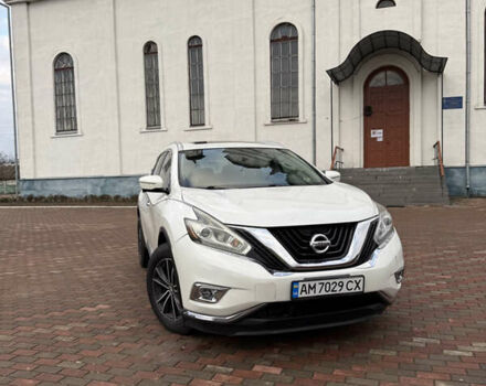 Білий Ніссан Мурано, об'ємом двигуна 3.5 л та пробігом 157 тис. км за 18000 $, фото 1 на Automoto.ua