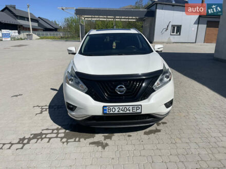 Белый Ниссан Мурано, объемом двигателя 3.5 л и пробегом 170 тыс. км за 17500 $, фото 1 на Automoto.ua